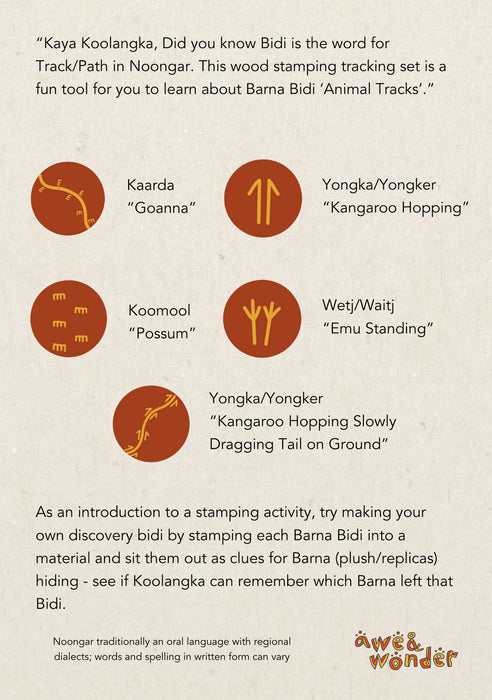 Indigenous Tracking Set