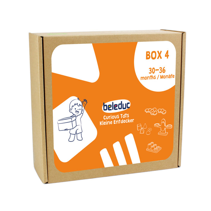 Curious Tots Box 4 - 30mths Concentration