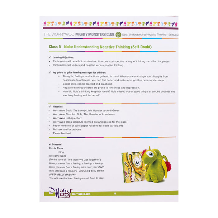 Might Monsters Group Counselling Program Book