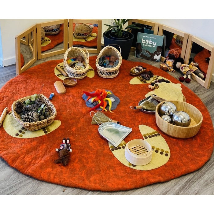 Noongar Felted Campfire Mat