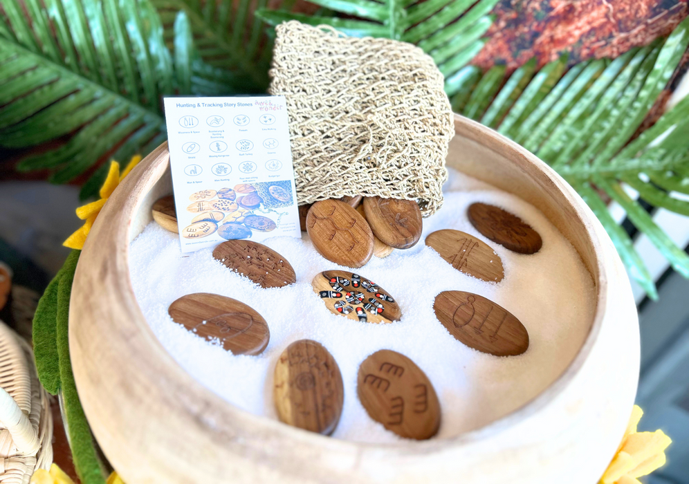 Story Stones - Hunting & Tracking Set of 12