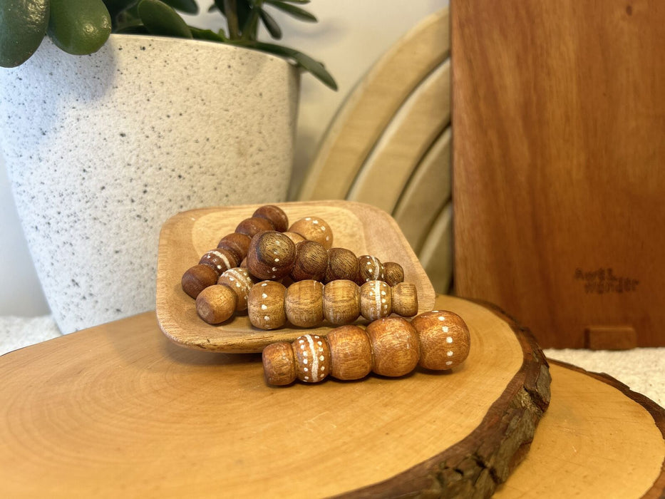 Bardi Grubs Hand Carved with Coolamon