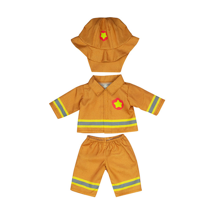 Fireman Set of Doll Clothes 38 cm