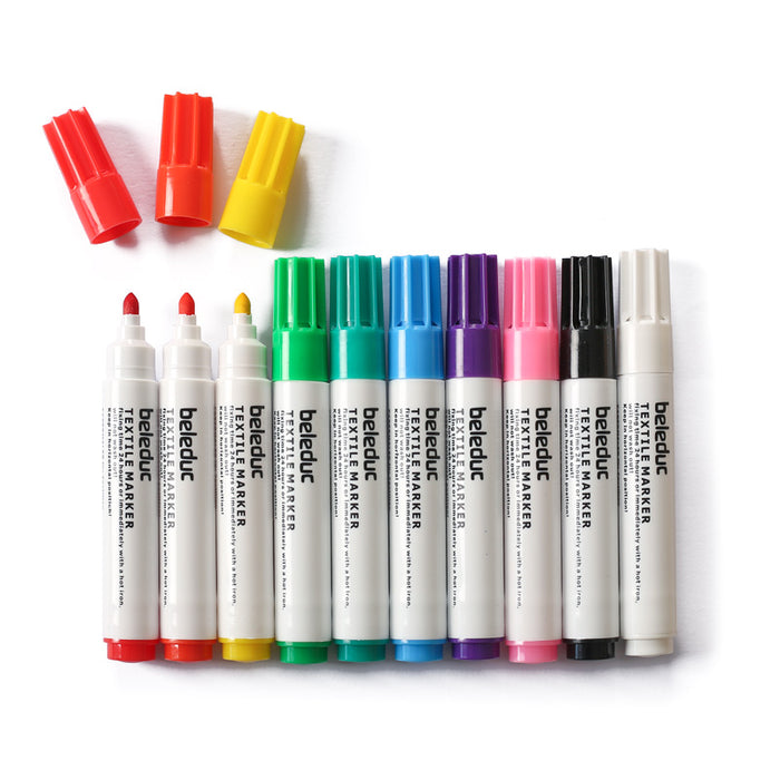 Textile Markers Set of 10