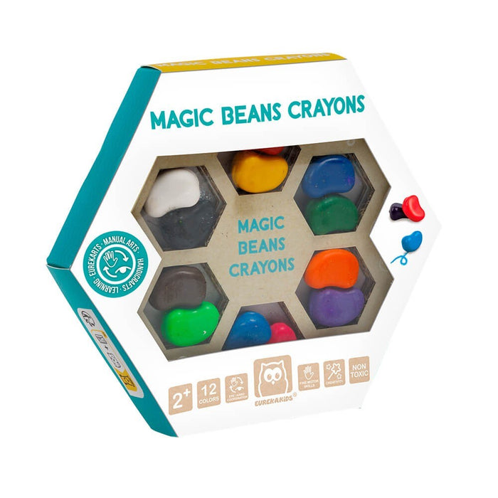 Bean Crayon 12 Pcs