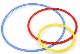Solid Hoops 35cm Set of 3