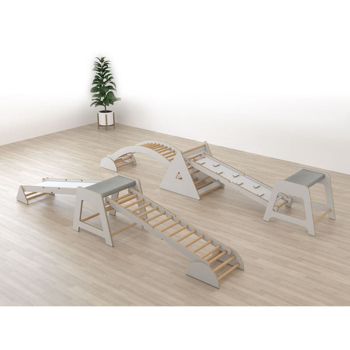 Wooden Indoor Climbing Half-Circle Base