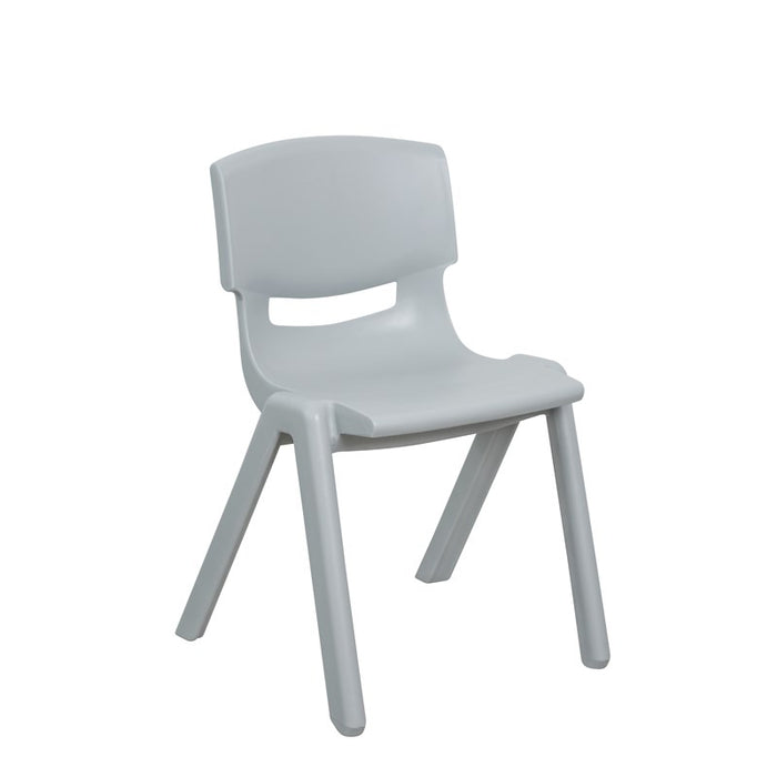 Happy Resin Chairs - Grey Chair 34.5 cm