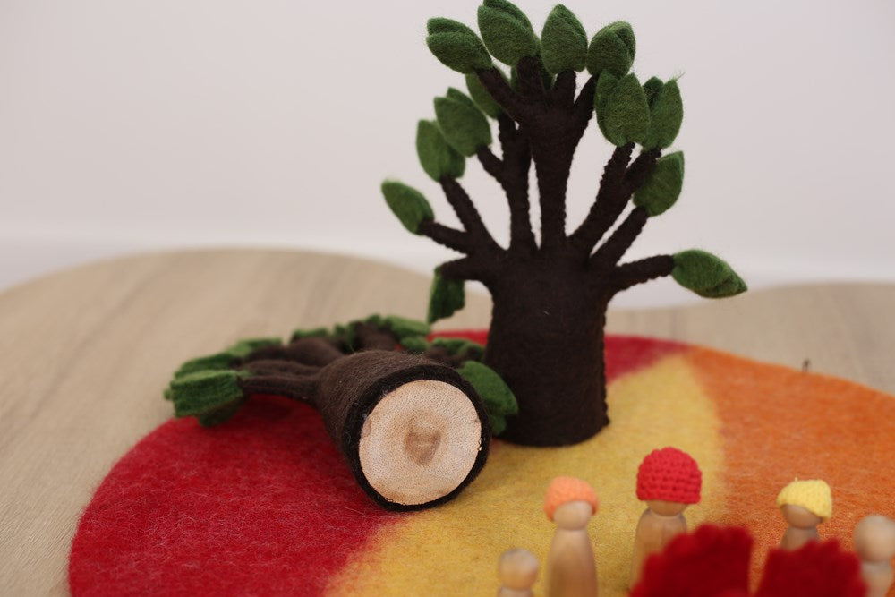 Australian Outback Felt Scene