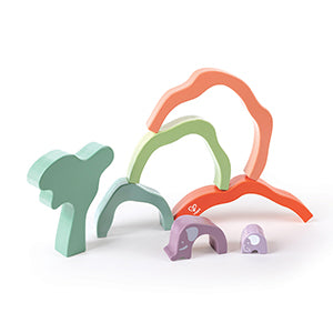 Safari Elephant Stacking Blocks