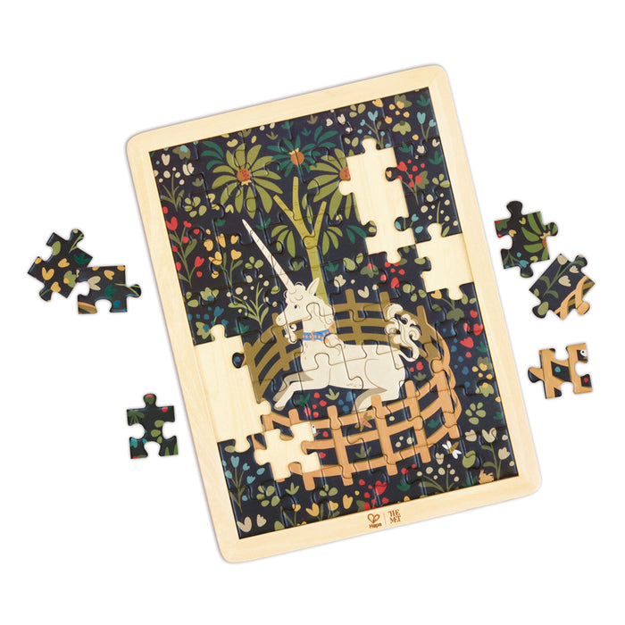 Unicorn in a Garden Puzzle 49 Pcs