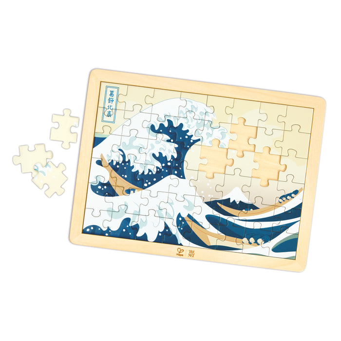 Hokusai Great Wave Puzzle 49 Pcs