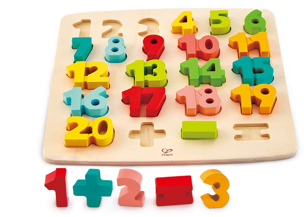 Chunky Number Math Puzzle