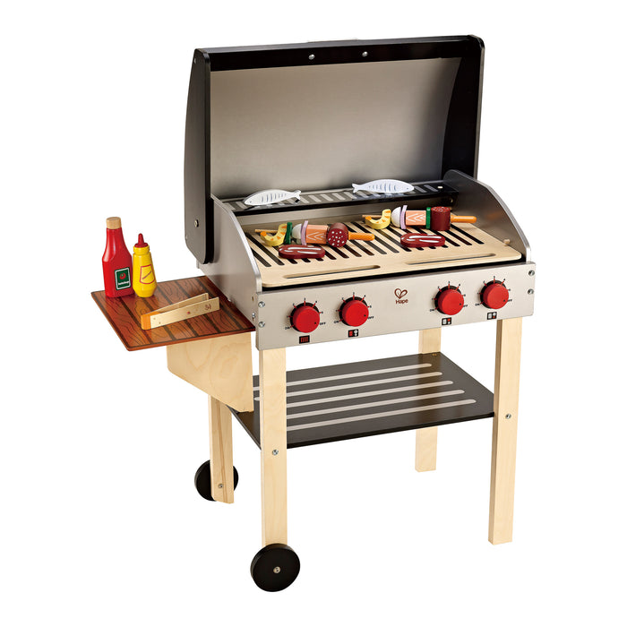 Gourmet BBQ Grill (with food)