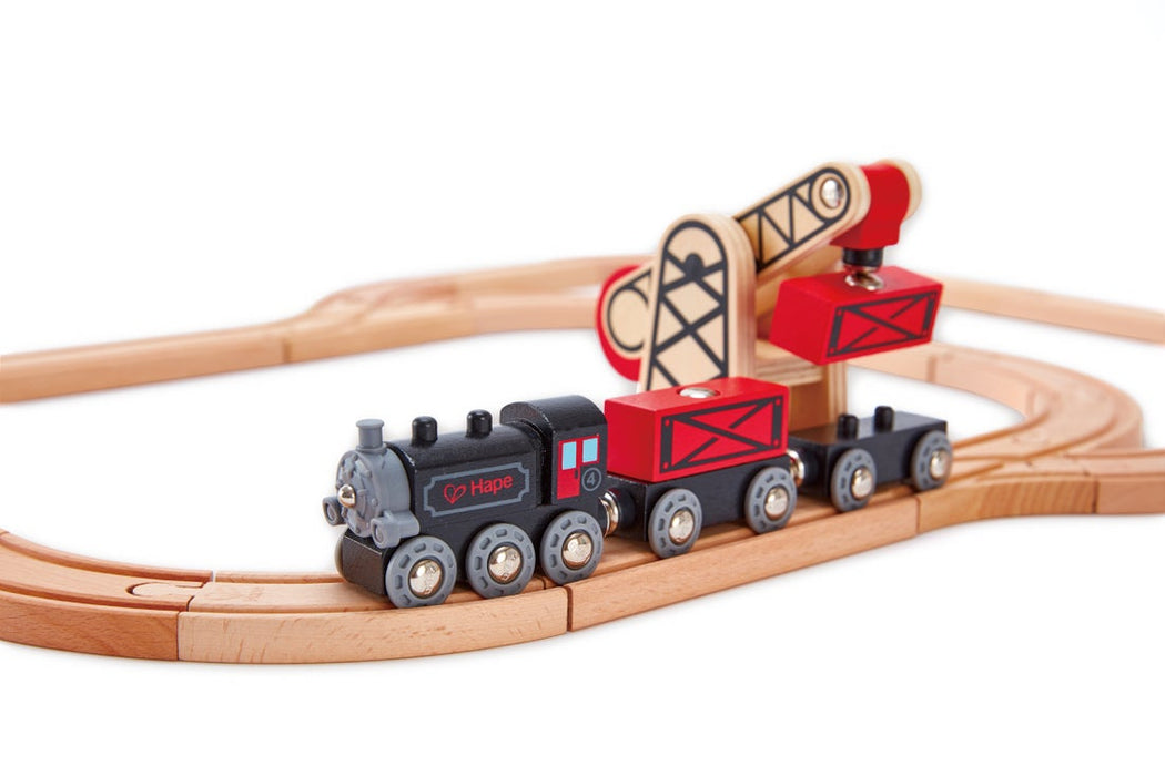 Steam-Era Freight Train