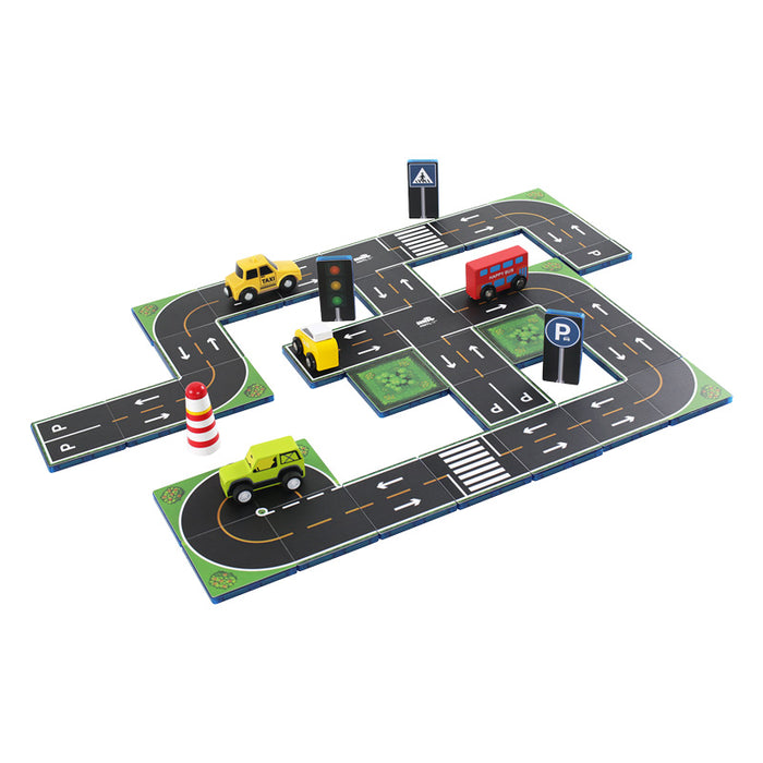 Magnetic Traffic Toppers 42 Pcs