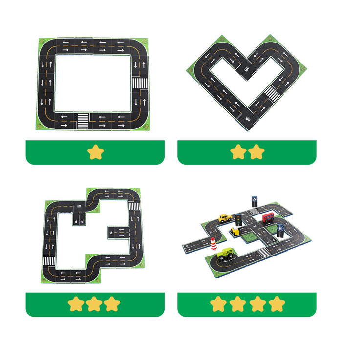 Magnetic Traffic Toppers 42 Pcs