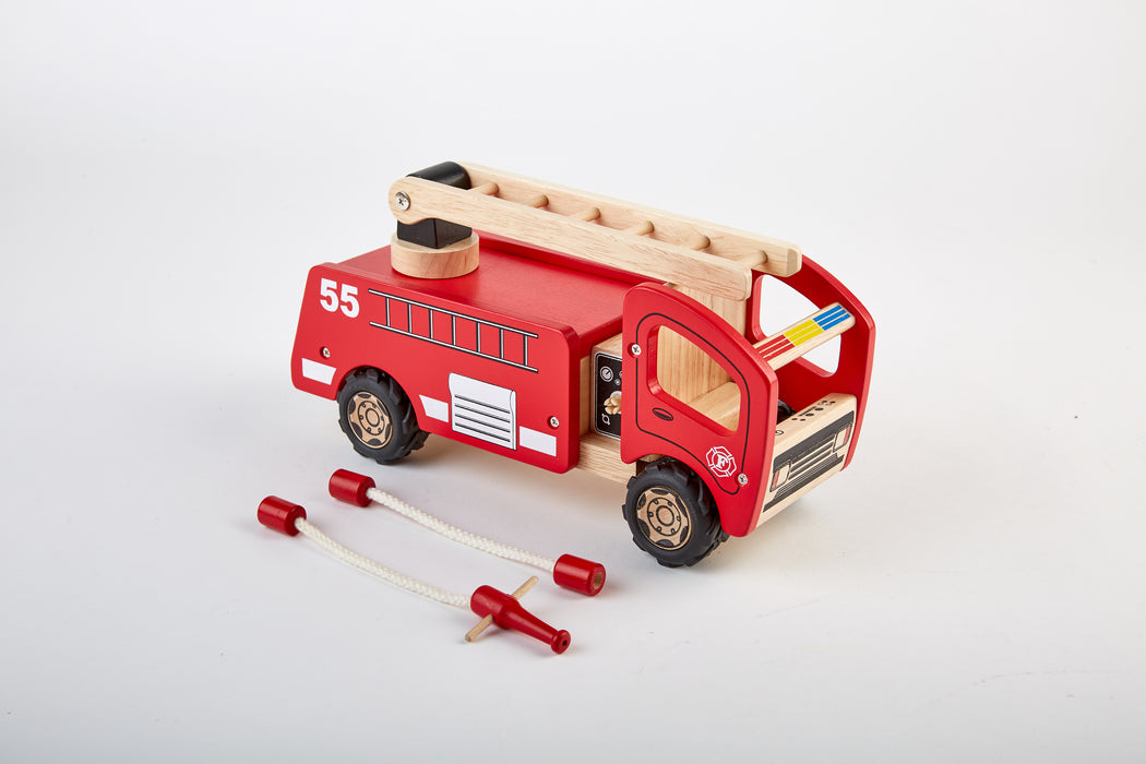Small Wooden Fire Engine