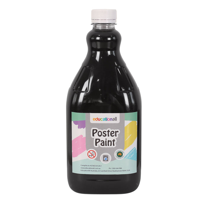 Educationall Poster Paint 2L Black