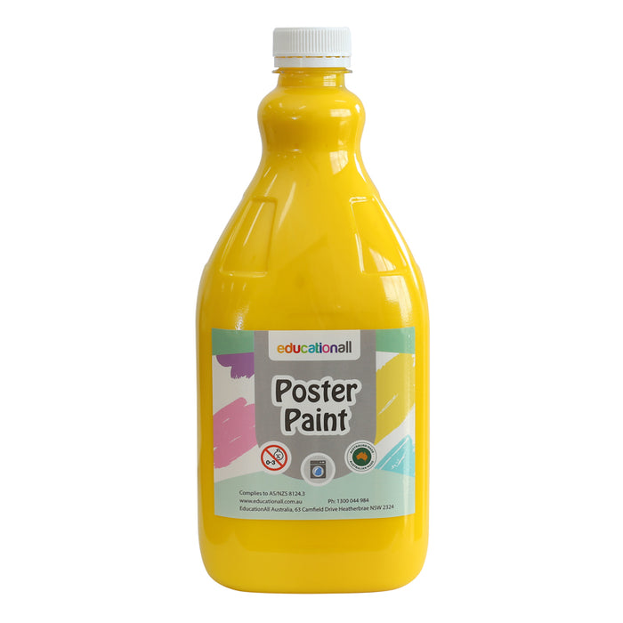 Educationall Poster Paint 2L Yellow