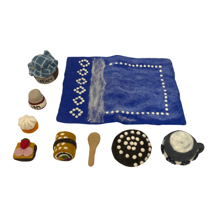 Swedish Fika Coffee Break 9pc Felt Food Set