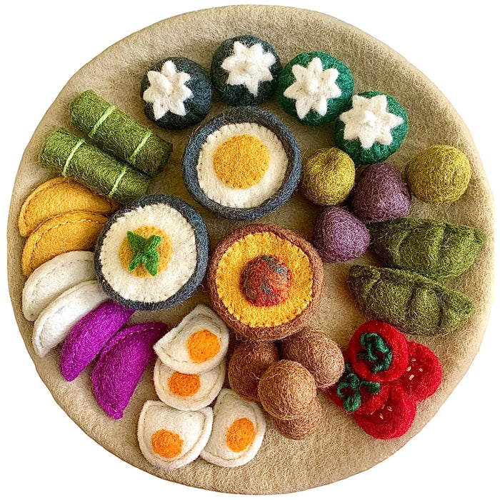 Middle East Mezze 31pc Felt Food Set