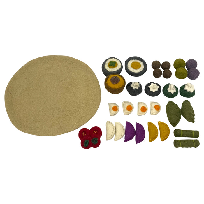 Middle East Mezze 31pc Felt Food Set