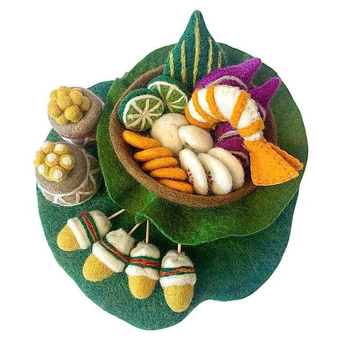 Peruvian Street 27pc Felt Food Set
