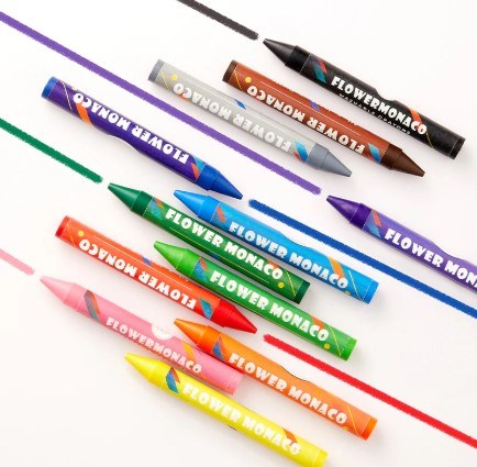 Palm Crayons - 12 Colours - 847353