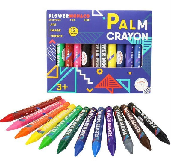 Palm Crayons - 12 Colours - 847353