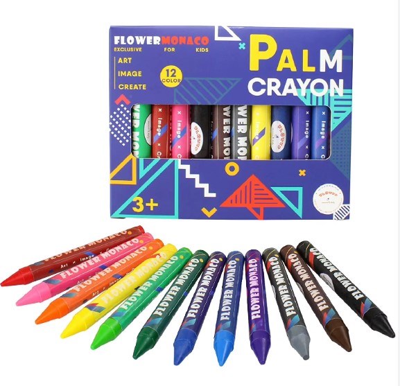 Palm Crayons - 12 Colours - 847353