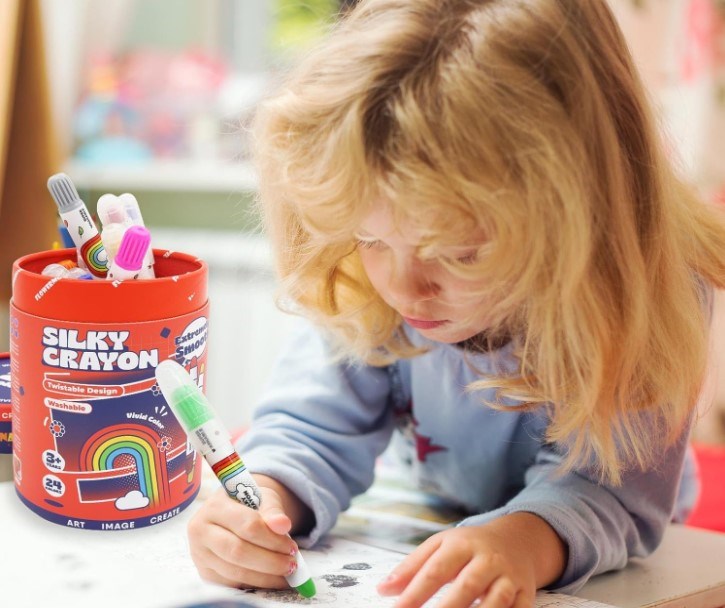 Silky Crayons 24 - 847356