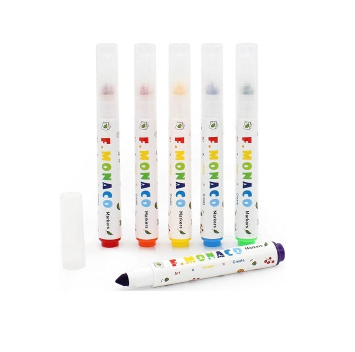 Taper Head Washable Markers 12pc - 847361