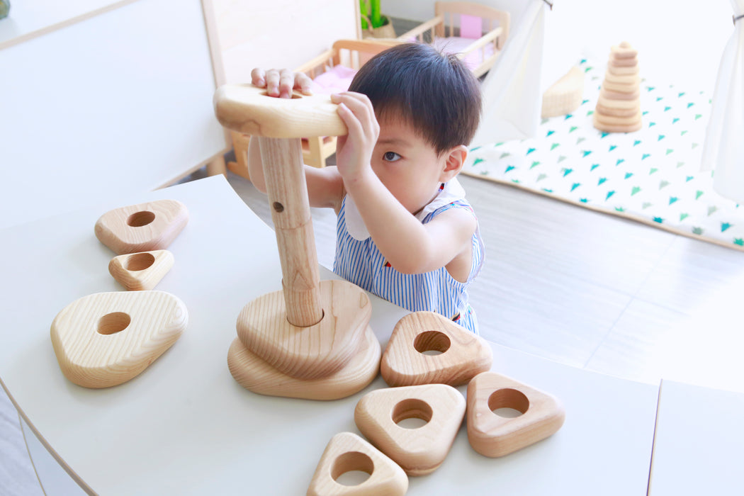 Stacking Tower Triangle
