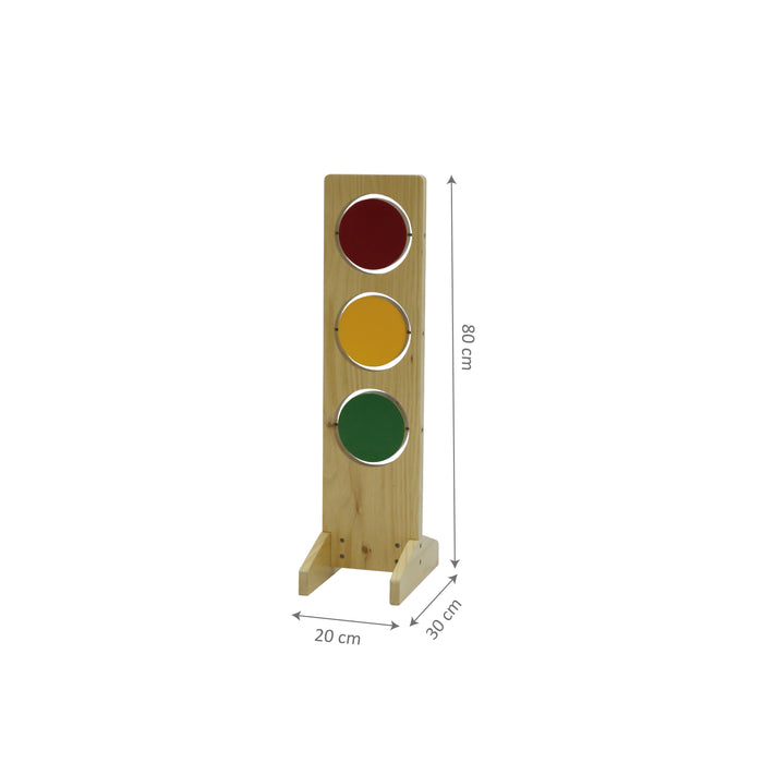 Wooden Traffic Sign