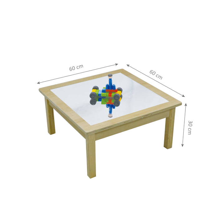 Square Mirror Table