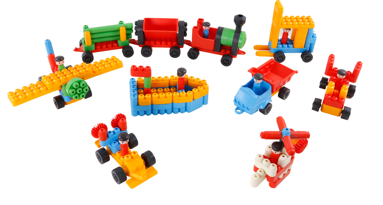 Vehicle Block Set 195 Pieces