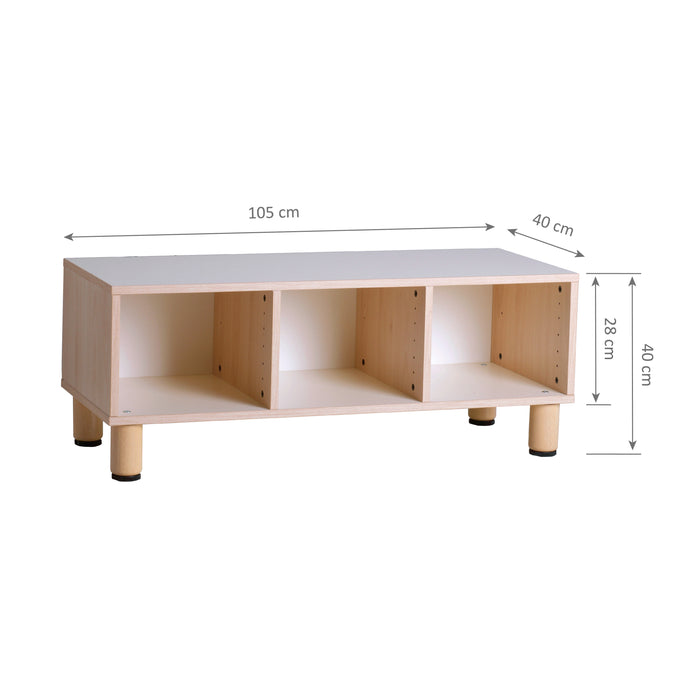 3-Column Shelf