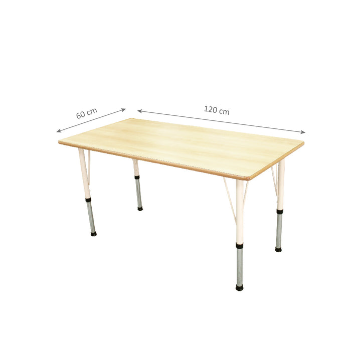 Kiga Tables - Rectangular Table (adjustable legs)