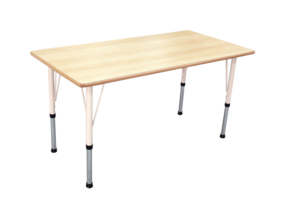 Kiga Tables - Rectangular Table (adjustable legs)