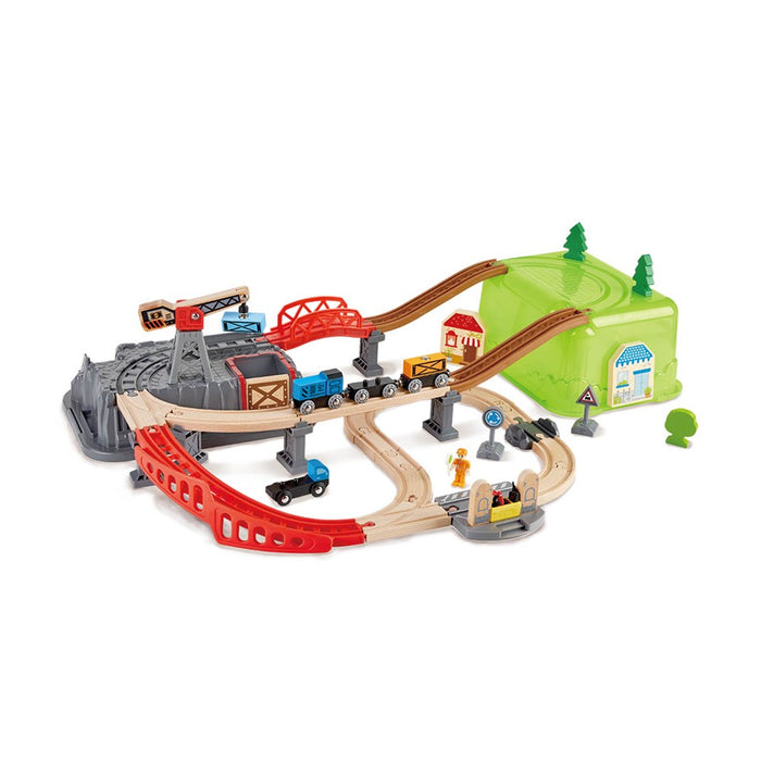Railway Train Bucket-Builder-Set