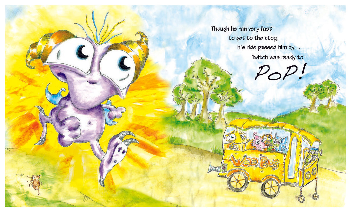 WorryWoo The Very Frustated Monster Book